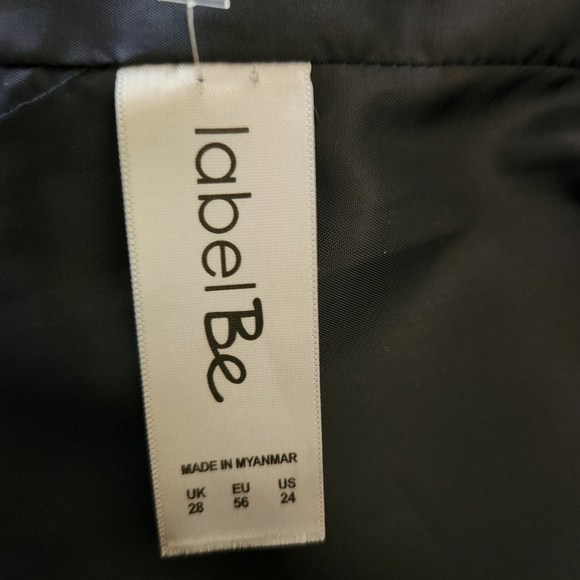 LabelBe Blue Blazer Plus Size 24 - Picture 8 of 11